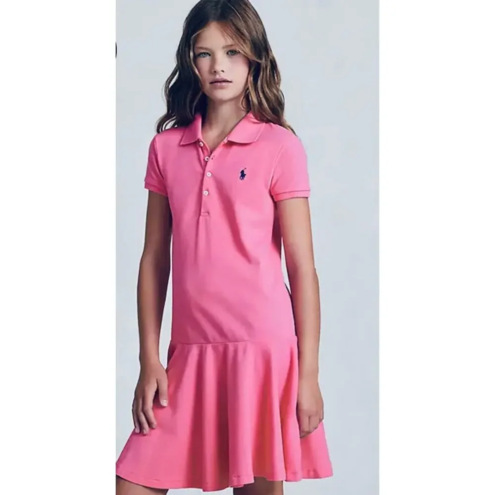 NWT❤️Polo Ralph Lauren Girls Cotton dress szS